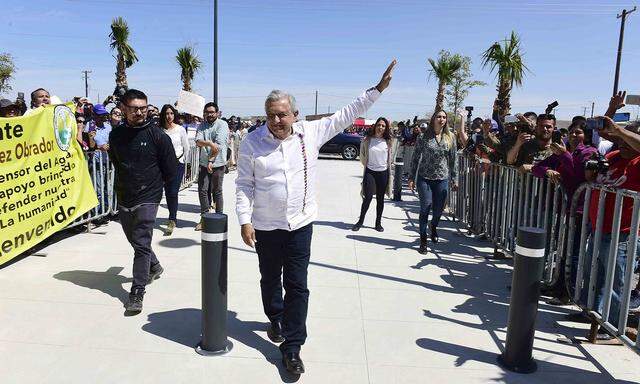 Staatspräsident André Manuel López Obrador.