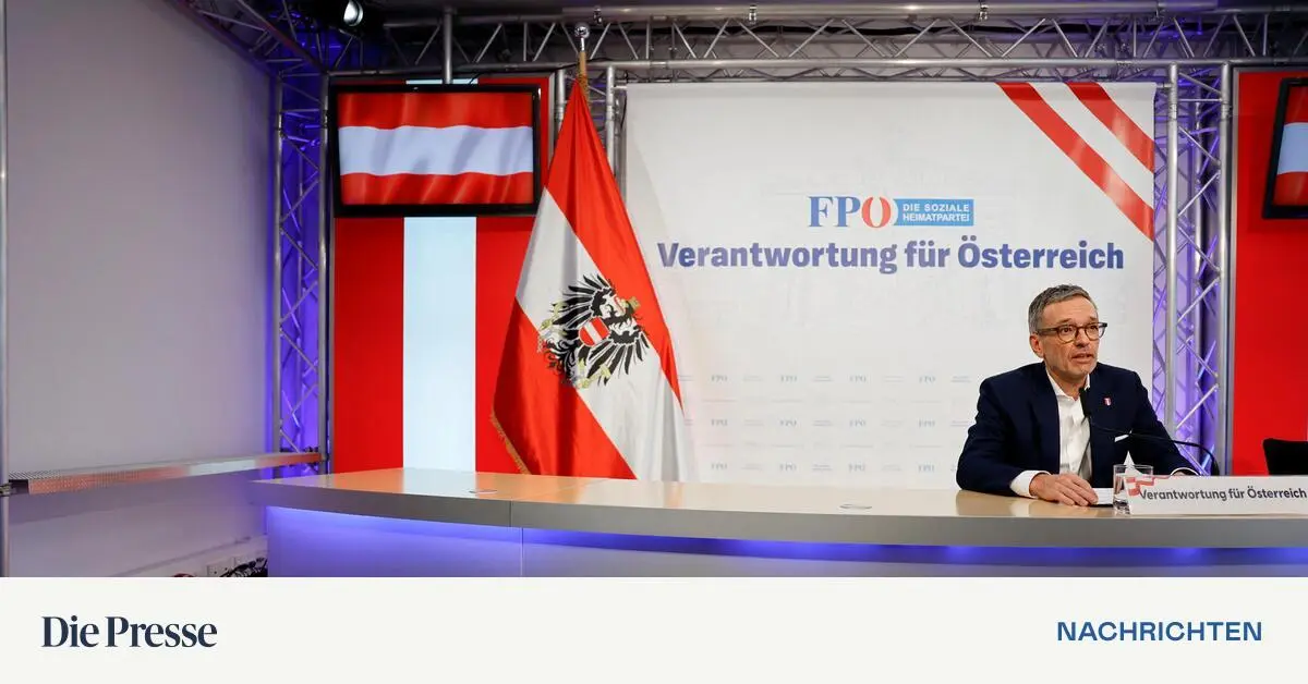 Kickl reveals details from conversation with Federal President