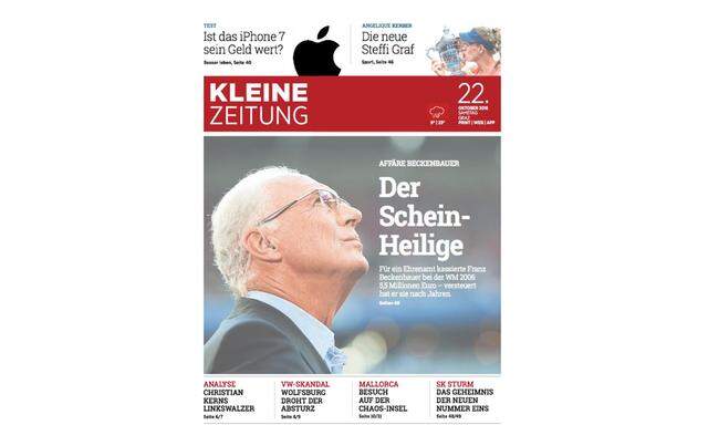 ´KLEINE ZEITUNG´ VERPASST SICH NEUEN LOOK