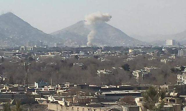 Explosion im Stadtzentrum von Kabul