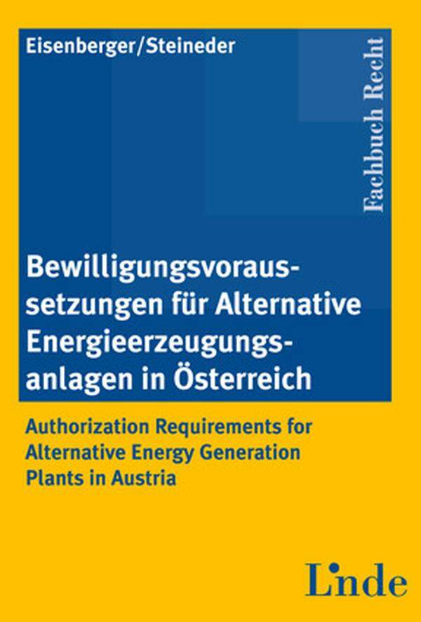 Vor der Errichtung von alternativen Energieerzeugungsanlagen müssen diese allerdings teils sehr schwierige Bewilligungsverfahren durchlaufen. Die zu den führenden Umweltrechtsexperten Österreichs zählenden Autoren versuchen in diesem Buch, mit einer leicht verständlichen Auflistung der Bewilligungsvoraussetzungen für alternative Energieanlagen in Österreich diesem Trend entgegenzuwirken.