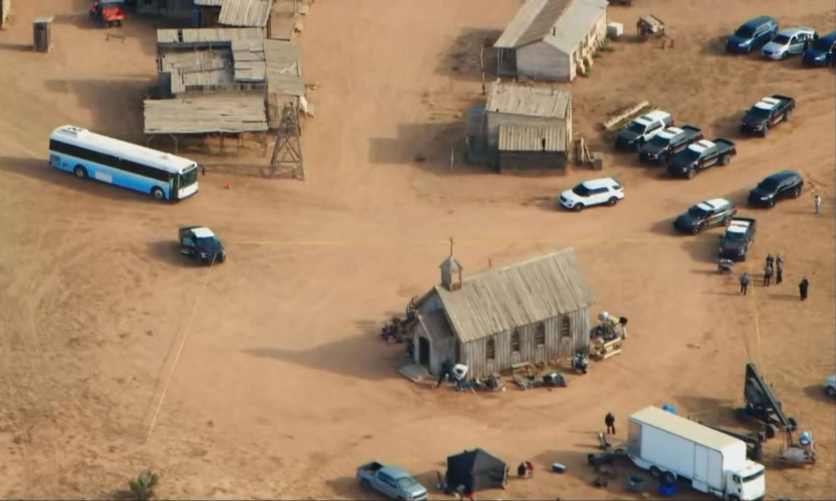 Das Filmset auf der Bonanza Creek Ranch in New Mexico