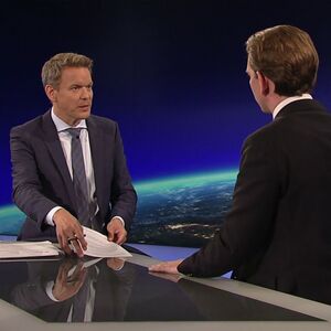 Fast 20 Minuten Schlagabtausch am 6. Oktober: Das Interview von Thür mit dem damaligen Kanzler Kurz. 