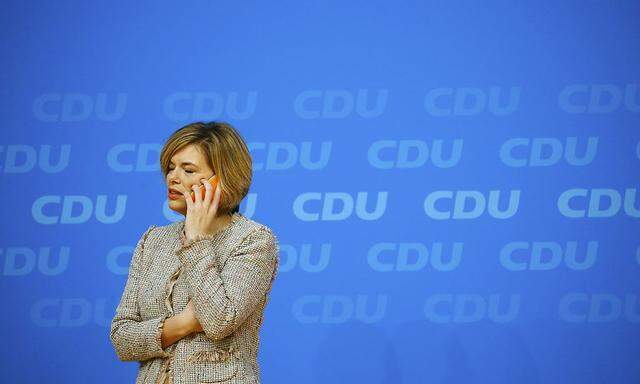 CDU-Vizechefin Julia Klöckner sagt die Teilnahme an der TV-Diskussion beim SWR ab.