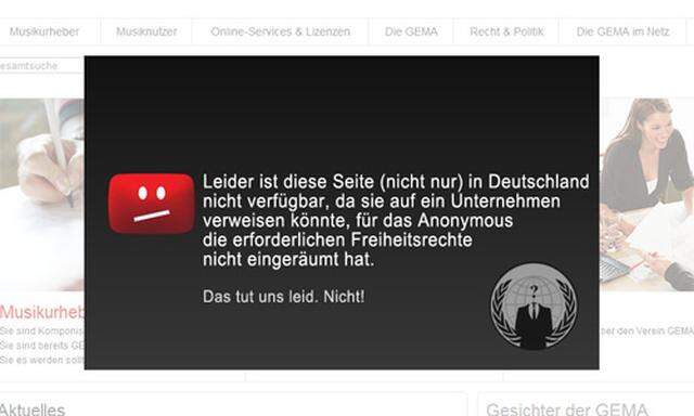 Anonymous hackt deutsche Musiklobby