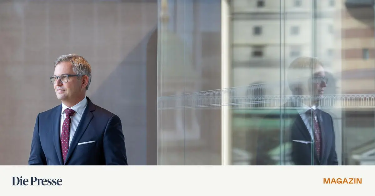 Magnus Brunner springt ins kalte Brüsseler Wasser