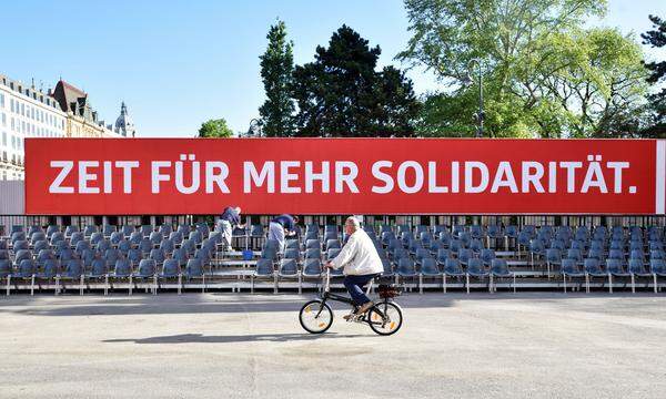 Das offizielle Motto der Veranstaltung lautet "Zeit für mehr Solidarität". Spannend gestaltet sich heuer die Rednerliste.