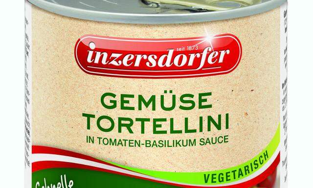 Produktrueckruf: Inzersdorfer warnt vor dem Verzehr des Produktes ãGemuesetortellini mit TomatensauceÒ