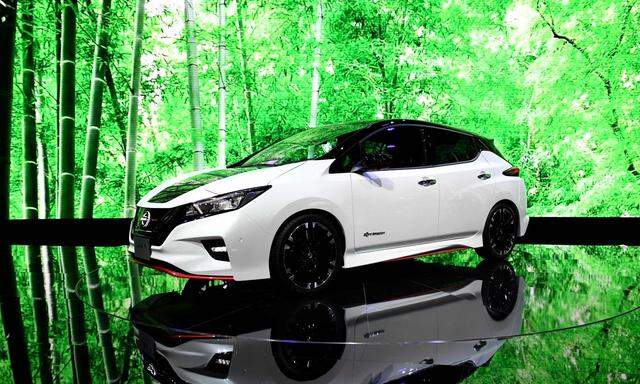 Haustuner Nismo legt Hand an: Nissan Leaf in Starkstromvariante.-AUTOMOBILE