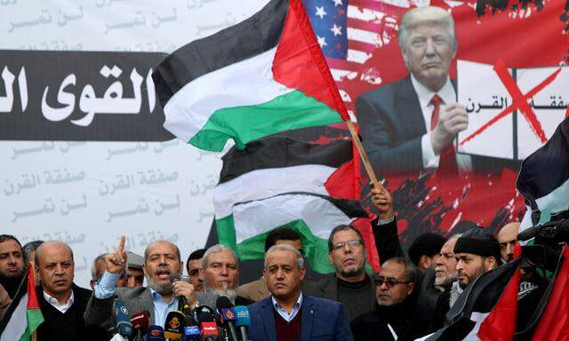 Führende Hamas-Vertreter werten Trumps "Deal des Jahrhunderts" als feindlichen Deal