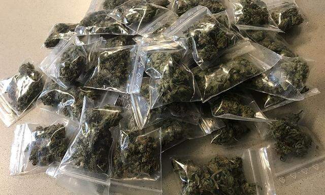 140 Gramm Marihuana wurden konfisziert