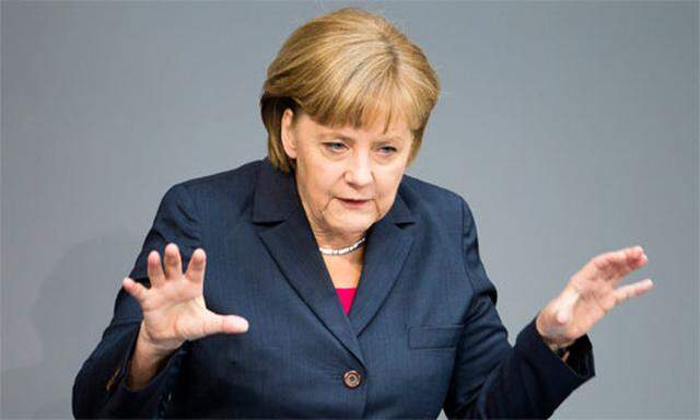 Merkel Deutschlands Kraefte nicht
