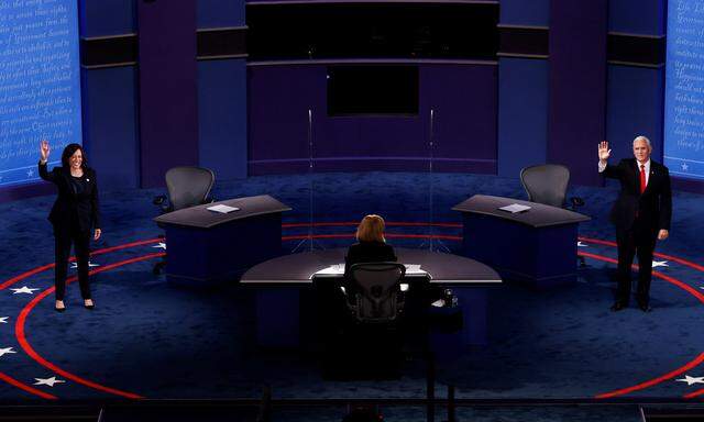 Kamala Harris und Mike Pence führten in Salt Lake City eine zivilisierte Debatte, der es aber nicht an Schärfe fehlte. 