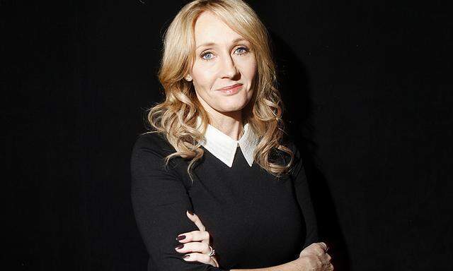 Author Rowling poses for a portrait while publicizing her adult fiction book ´The Casual Vacancy´ in New York