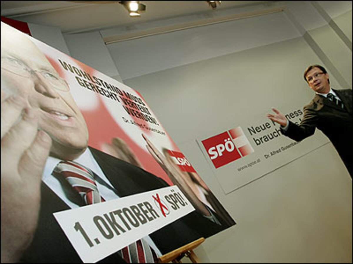 Freudige Erwartung und gute Laune herrschte in der SPÖ-Zentrale bereits am Sonntagnachmittag. Kurz nach 15 Uhr begannen Parteifunktionäre und Journalisten in der Löwelstraße einzutrudlen. Empfangen wurden sie von einem sichtlich entspannten SP-Geschäftsführer Norbert Darabos: "Wir gewinnen dazu und die ÖVP kriegt eine schwere Schlappe," bilanzierte er die ersten bekannt gewordenen Ergebnisse.