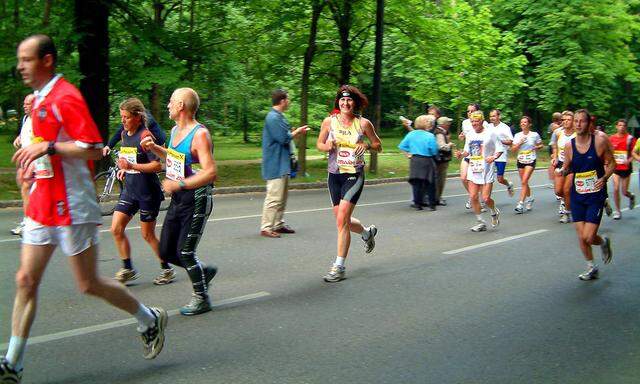 Marathonlauf in Wien