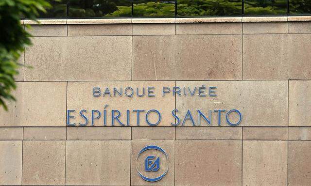Swiss headquarters of Banque Privee Espirito Santo SA are pictured in Pully