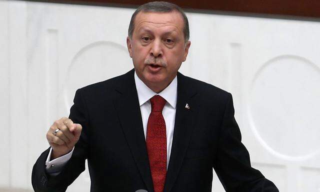 Türkische Präsident Recep Tayyip Erdoğan.