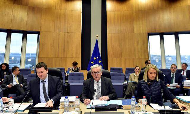 Archivbild: Martin Selmayr (li.) wird Generalsekretär der EU-Kommission werden.