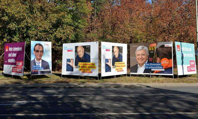 In Hessen gehen Wahlen häufig knapp aus. Kurz vor Sonntag gibt es noch einige Unentschlossene. Für die Kandidaten ist der Endspurt also besonders wichtig. 