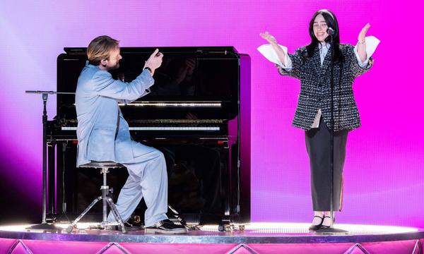 Billie Eilish mit ihrem Bruder Finneas O‘Connell.