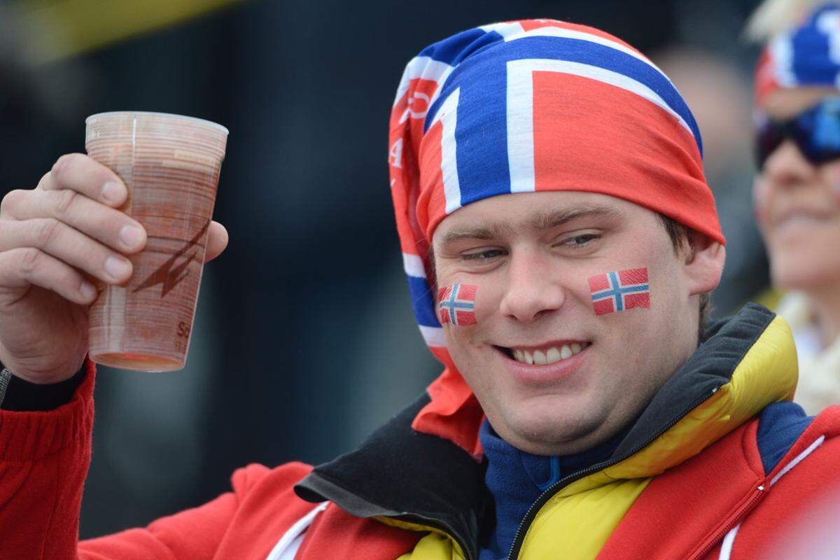 Auf Aksel Lund Svindals Goldmedaille darf jedenfalls schon einmal angestoßen werden.