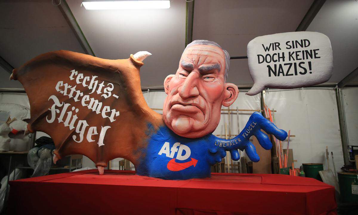 Der rechte Flügel der AfD bzw. von Parteichef Alexander Gauland ist für die Karnevals-Enthusiasten in Düsseldorf ziemlich stark ausgeprägt.