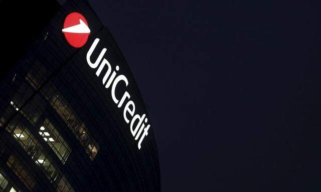 The headquarters of UniCredit bank 