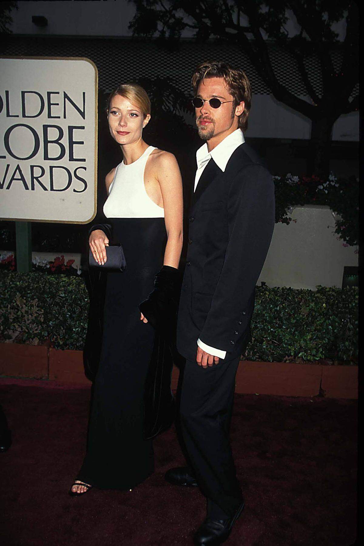 Gwyneth Paltrow und Brad Pitt, 1996