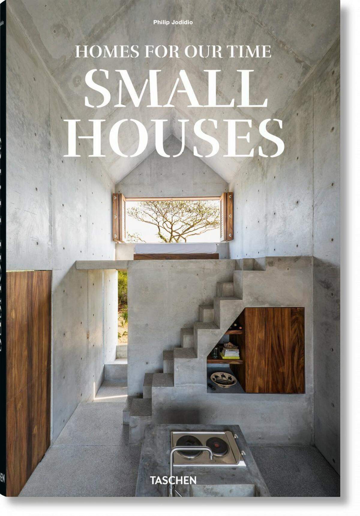 "Small Houses" von Philip Jodido, erschienen im Taschen Verlag, 2023, Hardcover, 24.6 x 37.2 cm, 3.41 kg, 424 Seiten. (red., 16. 2. 2023) www.taschen.com  