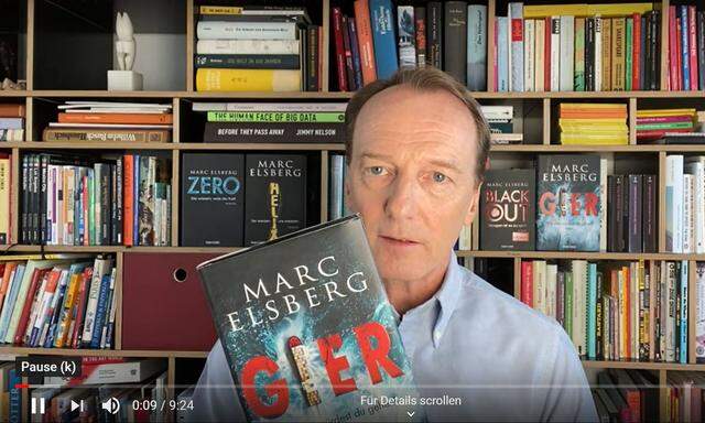 Marc Elsberg liest aus "Gier".