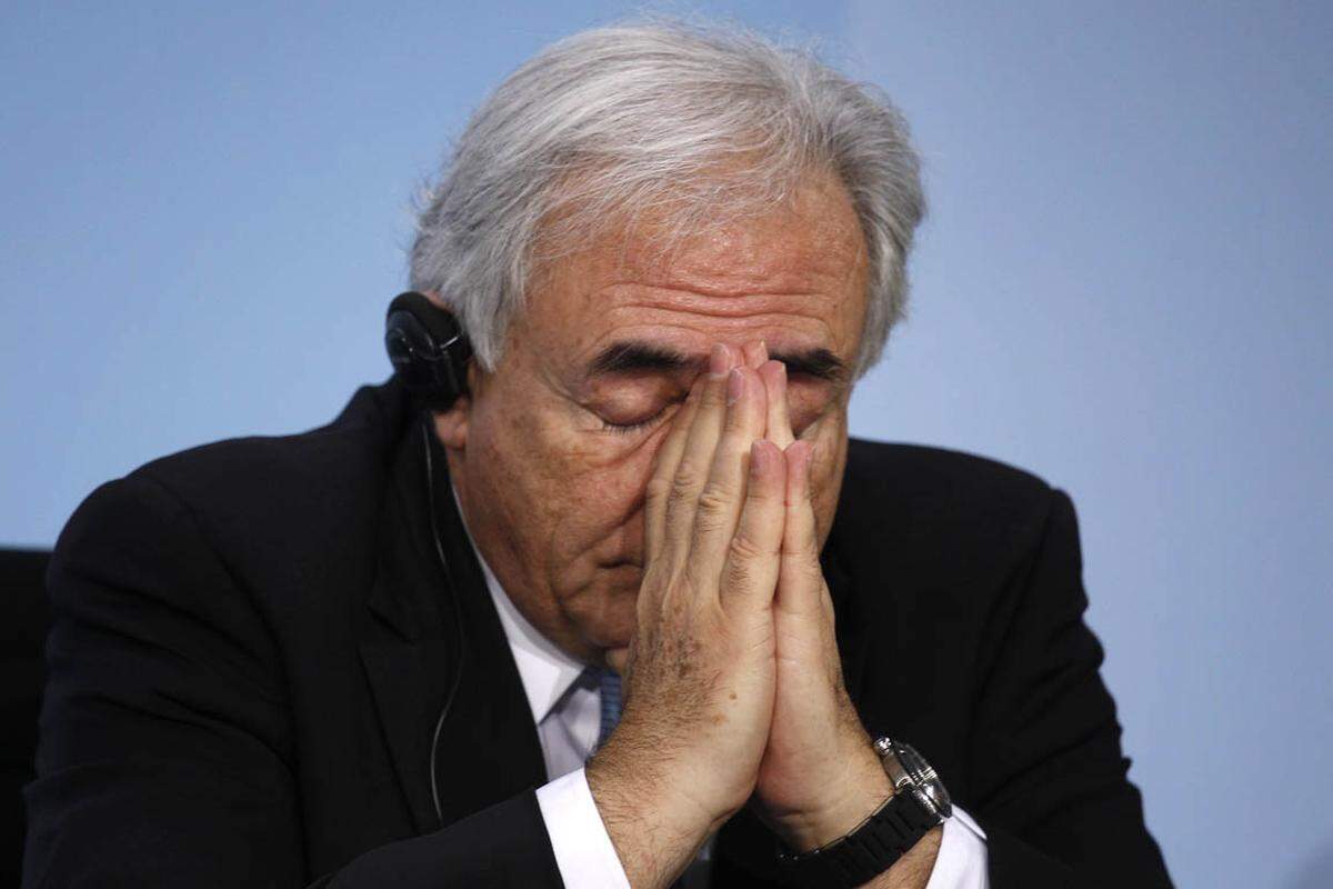 Vor drei Jahren war Strauss-Kahn als IWF-Chef wegen einer Affäre mit einer Mitarbeiterin ins Zwielicht geraten.