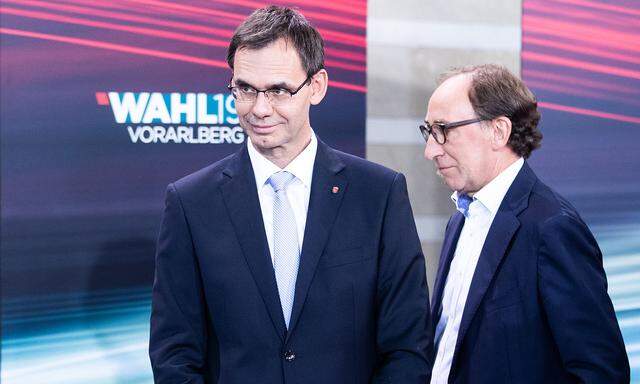Markus Wallner und Johannes Rauch.