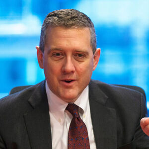 St. Louis Fed President James Bullard speaks about the U.S. economy during an interview in New York