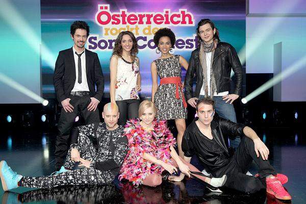 Am Freitagabend traten fünf Musiker(gruppen) beim heimischen Vorentscheid für den Song Contest 2013 an. In der ORF-Liveshow "Österreich rockt den Song Contest" fiel die Entscheidung auf:
