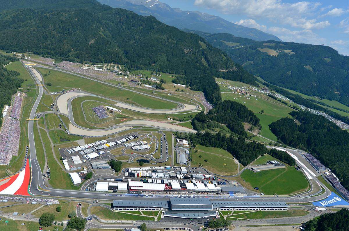 Elf Jahre nach dem letzten Formel-1-Grand-Prix von Österreich hatte sich Spielberg wieder herausgeputzt.