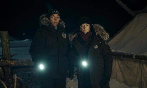 Jodi Foster und Kali Reis in „True Detective: Night Country“