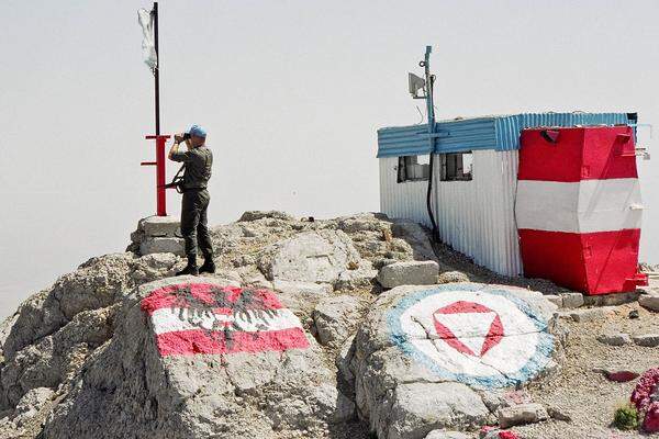 Seit 1974 überwachen UNO-Soldaten auf den Golan-Höhen in der Internationalen Beobachtermission UNDOF die Einhaltung des Waffenstillstandes zwischen Syrien und Israel.