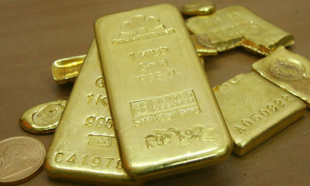 Gold gegen Minenaktien