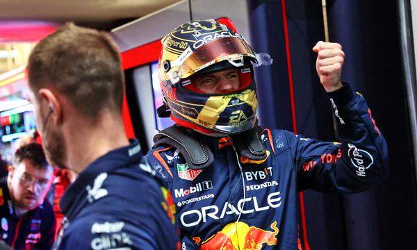 Weltmeister Max Verstappen steht in beim Grand Prix in Sao Paolo zum elften Mal in dieser Saison auf der Pole Position.