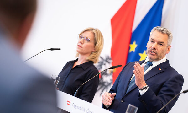 Umweltministerin Gewessler, Kanzler Nehammer