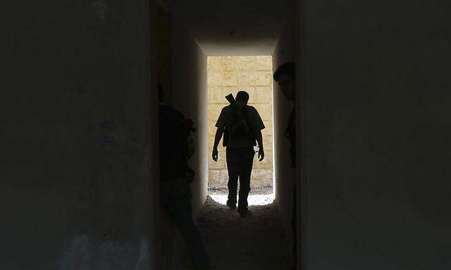 Symbolbild: Ein Kämpfer in Damaskus