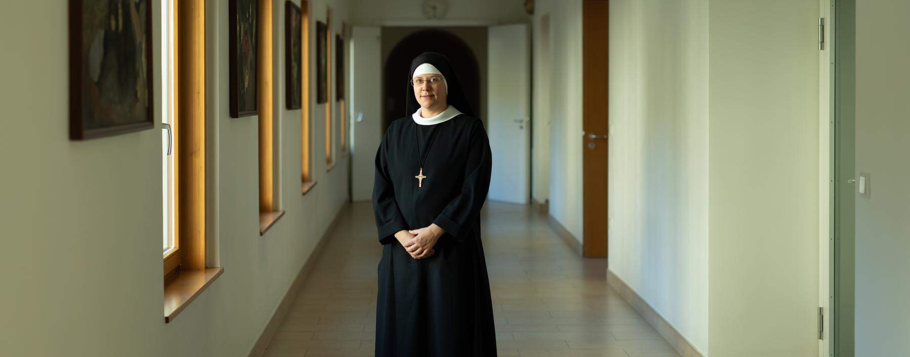 Nathanaela Gmoser ist Schwester im Orden der Benediktinerinnen der Anbetung in Wien.