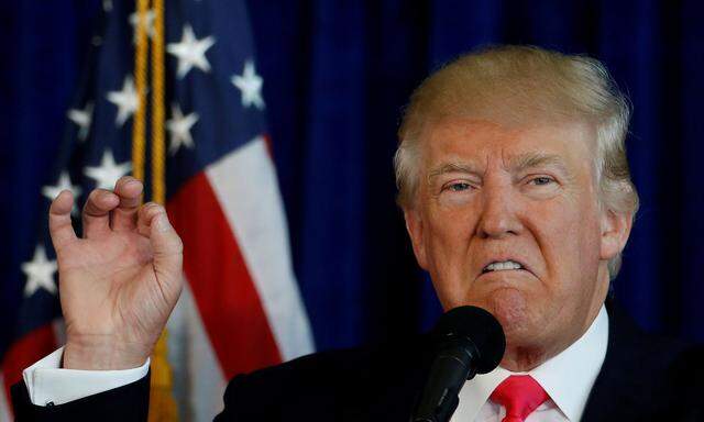 Donald Trump sieht keine Konkurrenten um das Präsidentenamt
