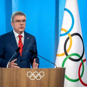 IOC-Präsident Thomas Bach kritisiert die Ukraine.