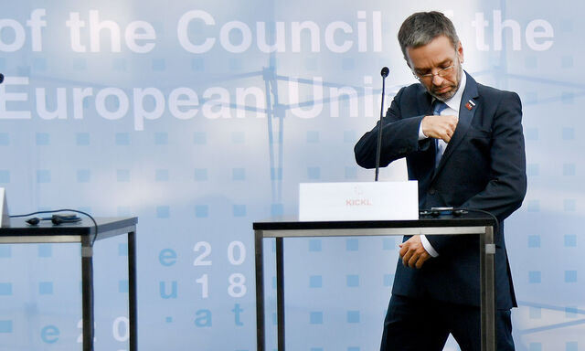EU-RATSVORSITZ - INFORMELLER EU-RAT JUSTIZ UND INNERES: KICKL