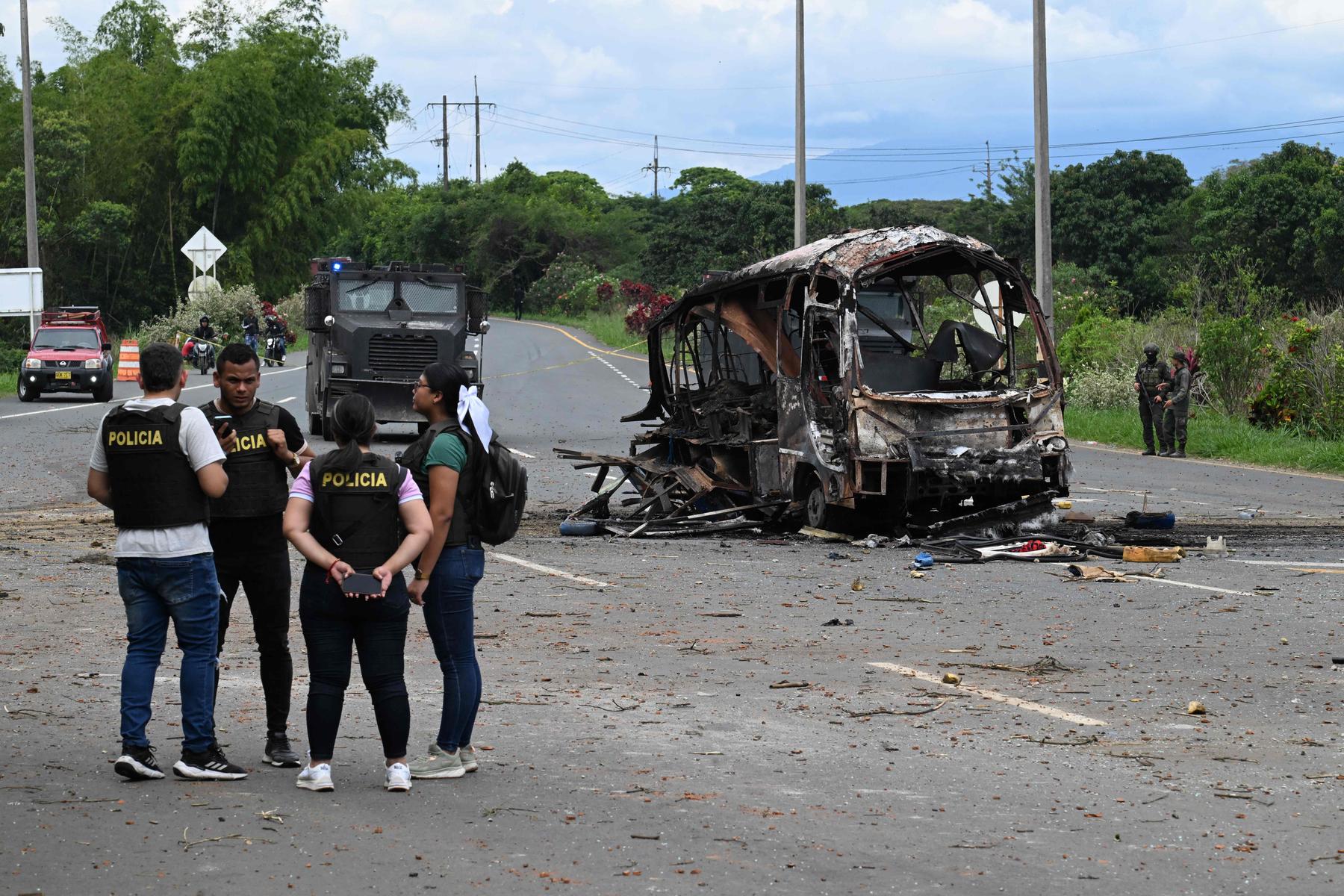 Several dead and injured in the series of attacks in Colombia – Diepresse.com