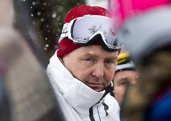 Zuvor stand Prinz Johan Friso nach seinem Bruder Willem Alexander (Im Bild) und dessen Tochter Amalia an dritter Stelle der Thronfolge.