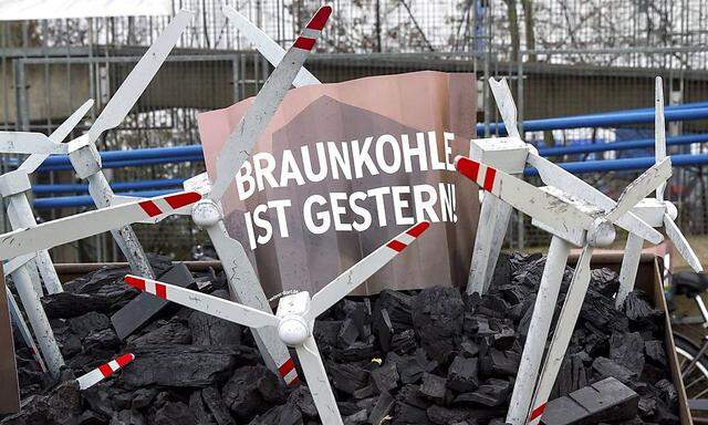 Deutschland: Proteste gegen Braunkohle 