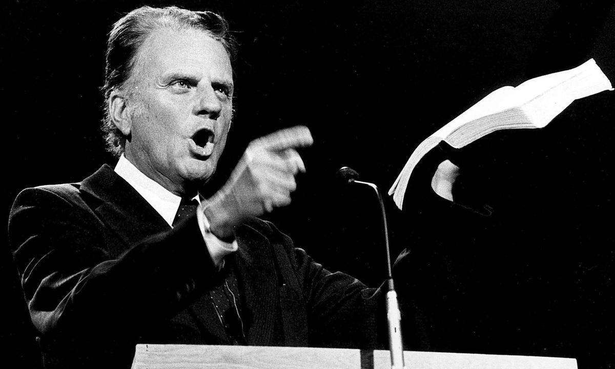 Billy Graham Konservativer US-Prediger, 99.